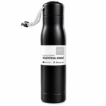Black Water Bottle | Stylish Reusable Drinking Bottle